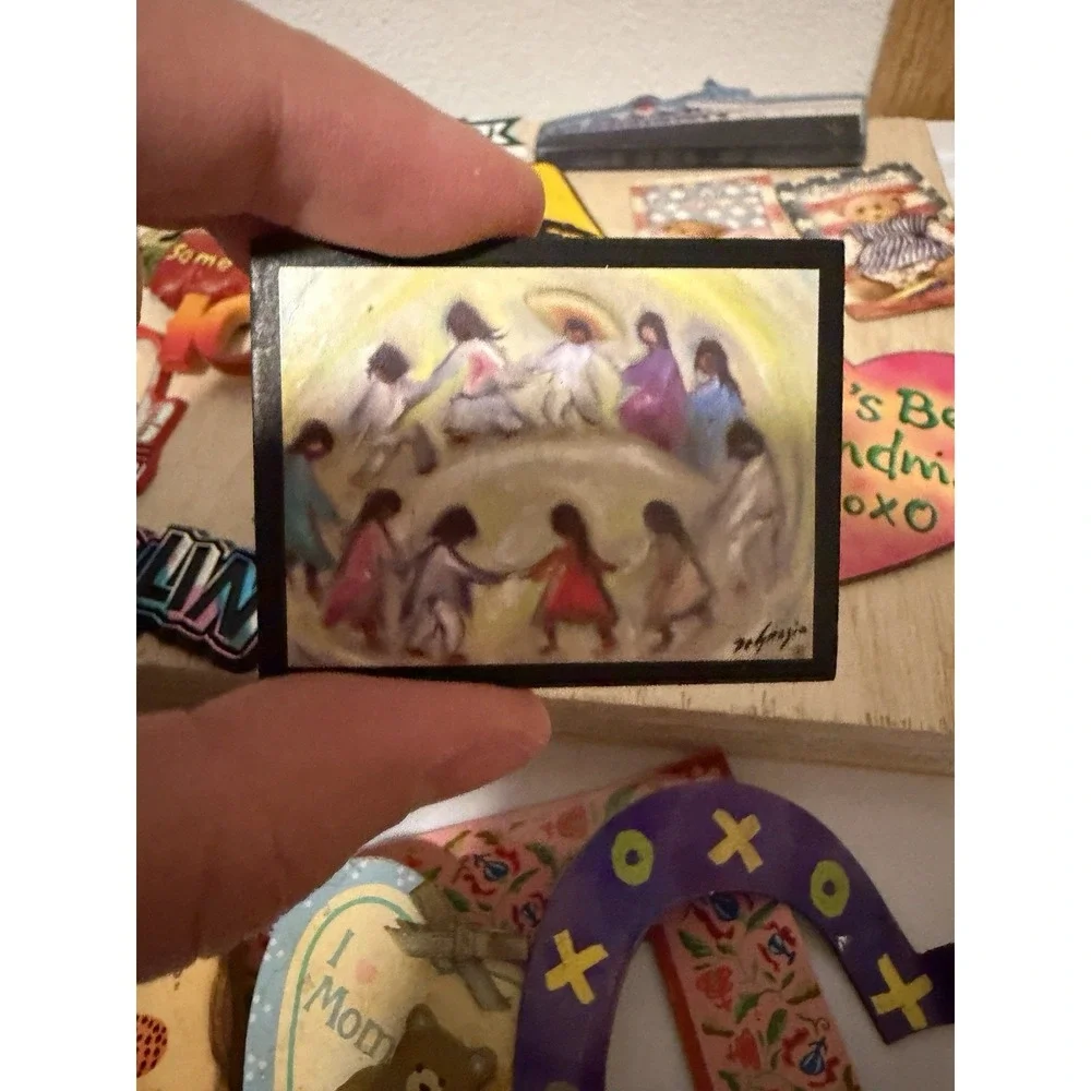 Lot Of Vintage Magnets New México, Grandma, Laughlin , St Louis, Las Vegas